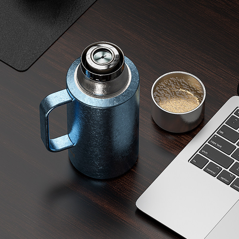 花间道纯钛焖茶壶小容量茶水分离户外旅行露营便携开水保温泡茶杯,餐饮具,保温壶,淘宝优惠券,粉丝福利购,淘宝优惠卷