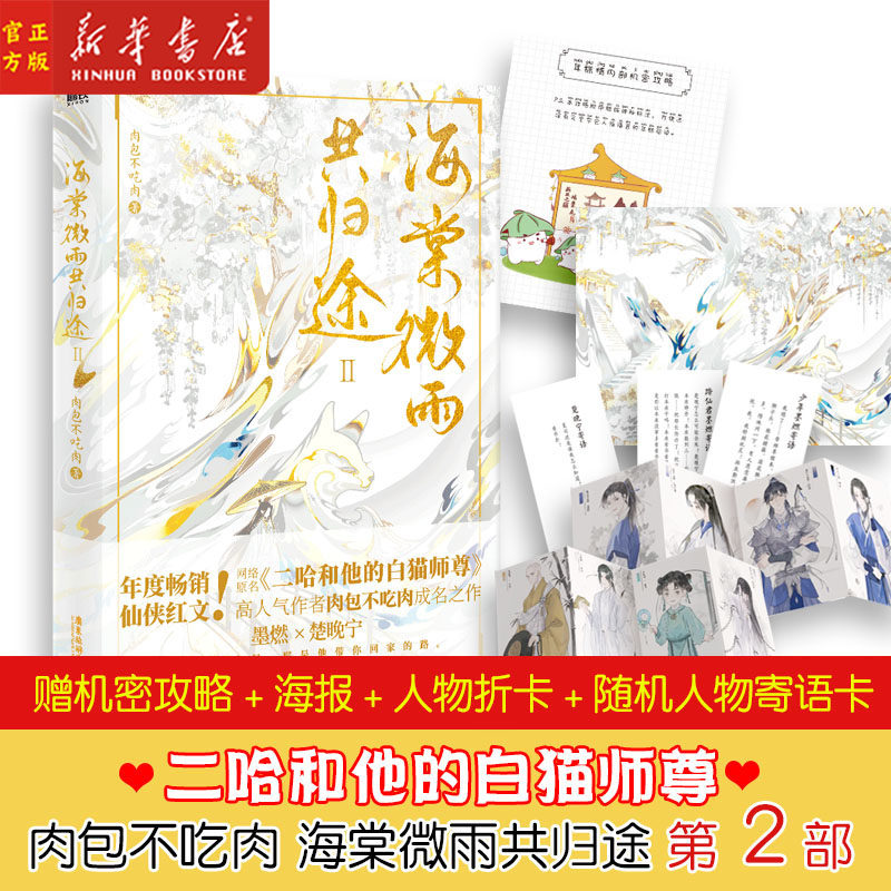 正版现货 海棠微雨共归途2 第2部 电视剧皓衣行原著 肉包不吃肉dfh