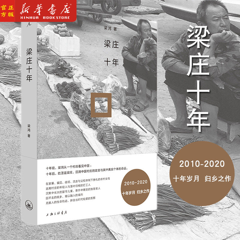 梁庄十年 精装 梁鸿 中国村庄的变迁 中国在梁庄 当代纪实文学 农民工