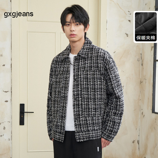 翻领棉夹克JEX12102064 新款 gxg.jeans男装 冬季