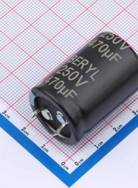 KM250M471SI225*35TA-1B3Et 牛角型电解电容 470uF ±20% 250V 插