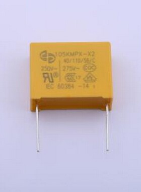 YX5001J 安规电容 等级:X2 1uF ±10% 275V 插件