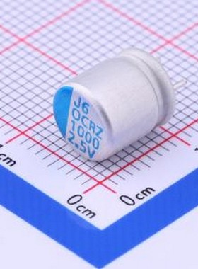 ORZ102MOECC-08087 固态电容 1000uF ±20% 2.5V 插件,D8xL8mm