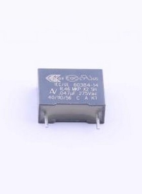 R46KF247000N0K 安规电容 等级:X2 47nF ±10% 275V 插件,P=10mm