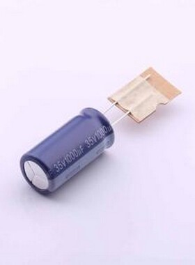 ERS1VM102W25B50T 直插铝电解电容 1000uF ±20% 35V 插件,D12.5x
