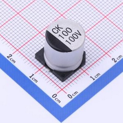 CK2A101M-CRI13 贴片型铝电解电容 100uF 100V SMD,D12.5xL13.5mm