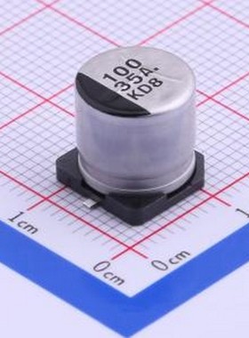EEE1VA101AP 贴片型铝电解电容 100uF ±20% 35V SMD,D10xL10.2mm