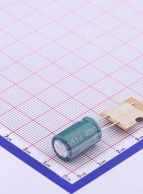 EGX2GM3R3G16B50T 直插铝电解电容 3.3uF ±20% 400V 插件,D10xL1