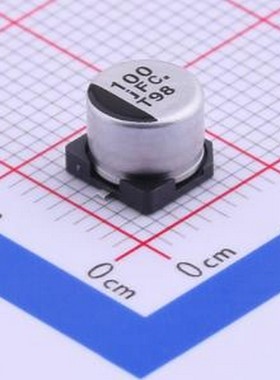 EEEFC0J101AP 贴片型铝电解电容 100uF ±20% 6.3V SMD,D6.3xL5.4