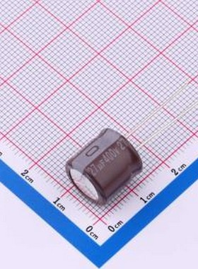 KCXL1252G270MF 直插铝电解电容 27uF ±20% 400V 插件,D12.5xL12