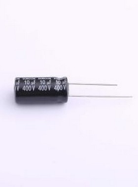 400ME10FH 直插铝电解电容 10uF ±20% 400V 插件,D10xL20mm