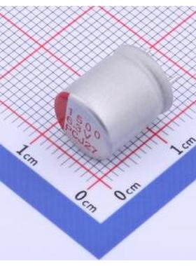PC0J152MG120Z30CR0 固态电容 1500uF ±20% 6.3V 插件,D10xL12mm