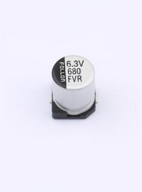 EFVR6R3ADA681M0677 贴片型铝电解电容 680uF ±20% 6.3V SMD,D6.