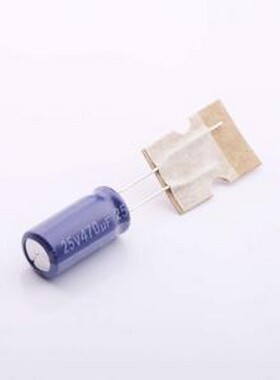 ERS1EM471F16P35T 直插铝电解电容 470uF ±20% 25V 插件,D8xL16m