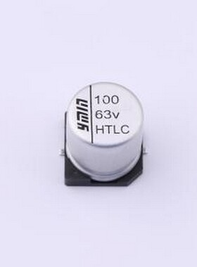 VHTE1051J101MVCG 固液混合铝电解电容器 63V 100uF ±20% SMD,D1