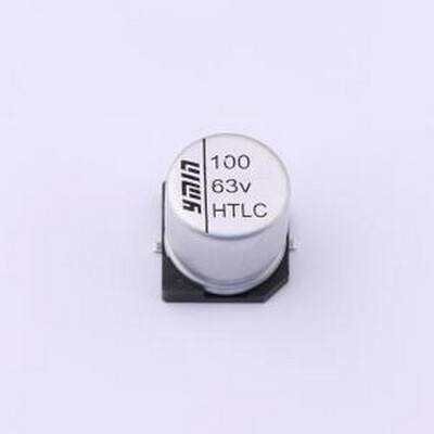 VHTE1051J101MVCG 固液混合铝电解电容器 63V 100uF ±20% SMD,D1