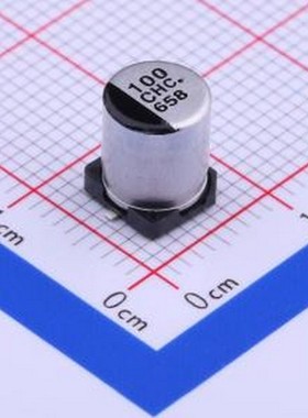 EEEHC1C101XP 贴片型铝电解电容 100uF ±20% 16V SMD,D6.3xL7.7m