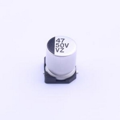 VZ1H470ME077000CE0 贴片型铝电解电容 47uF ±20% 50V SMD,D6.3x