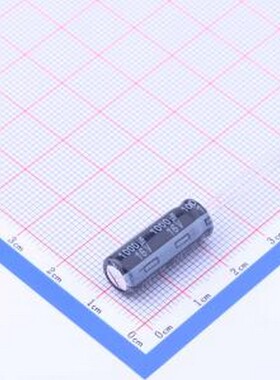 EEUFR1C102L 直插铝电解电容 1000uF ±20% 16V 插件,D8xL20mm