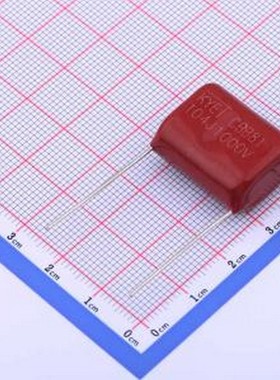 PS104J3A2002 聚丙烯膜电容(CBB) 100nF ±5% 1kV 插件,P=20mm