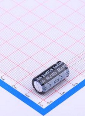 ERT686M2CG20RR 直插铝电解电容 68uF ±20% 160V 插件,D10xL20mm