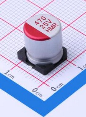 118EC246 固液混合铝电解电容器 470uF ±20% 25V SMD,D10xL10.5m