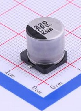 EEEFC1C221P 贴片型铝电解电容 220uF ±20% 16V SMD,D10xL10.2mm