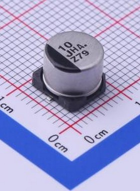 EEEHA1J100P 贴片型铝电解电容 10uF ±20% 63V SMD,D8xL6.2mm