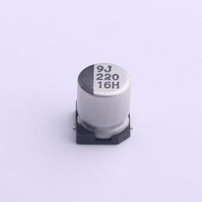 VZH221M1CTR-0607L 贴片型铝电解电容 220uF ±20% 16V SMD,D6.3x