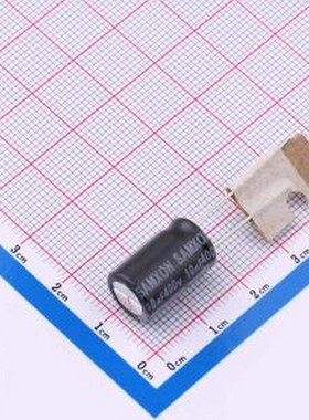 EKM106M2GG16TCSHP 直插铝电解电容 铝电解电容器 插件,D10xL16mm