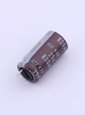 EKZN250EC3821MJ20S 直插铝电解电容 820uF 25V 插件,D10xL20mm