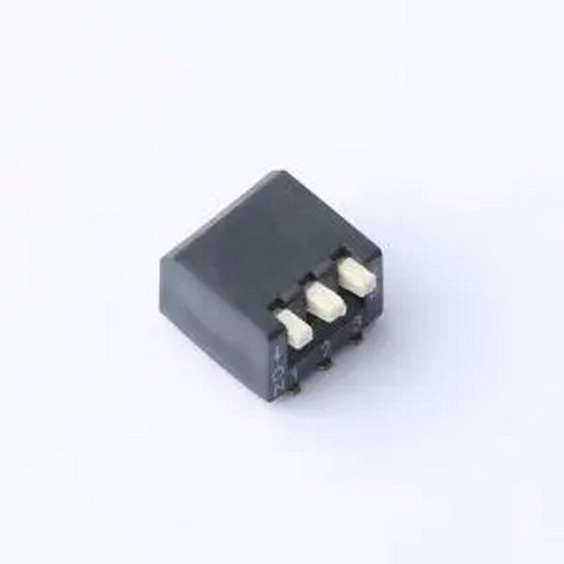 2.54-3P TPCB 间距2.54mm 琴键式3位贴片 SMD,P=2.54mm 拨码开关
