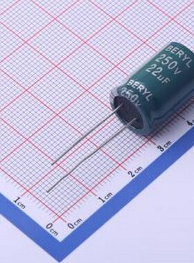 RD250M220LO13*21D-1A3C 直插铝电解电容 22uF ±20% 250V 插件,D