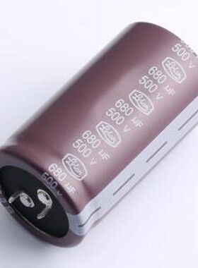 LSG681M2H--A3560M 牛角型电解电容 680uF ±20% 500V 插件,D35xL