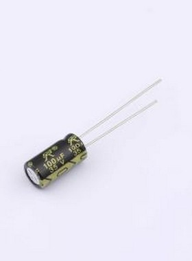 EH1V101M6L12CBH1B0LC 直插铝电解电容 100uF ±20% 35V 插件,D6.