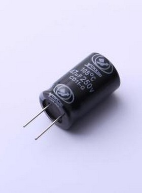 ECG2EM470K21CTBVZC-L=10 直插铝电解电容 47uF ±20% 250V 插件,