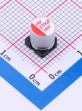 HV1C277M0607PZ 固态电容 270uF ±20% 16V SMD,D6.3xL7.7mm