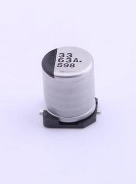 EEE1JA330P 贴片型铝电解电容 33uF ±20% 63V SMD,D8xL10.2mm