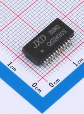QG2435S 网口变压器 QG2435S SMD-24P,15.1x7.1mm
