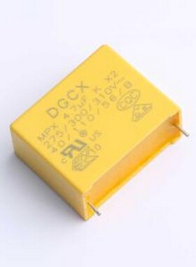 MX2475KQ3F30YB2000R 安规电容 4.7uF ±10% 310V 插件,P=27.5mm