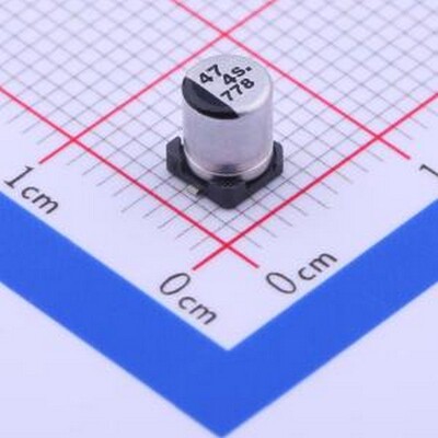 EEE0GA470SR 贴片型铝电解电容 47uF ±20% 4V SMD,D4xL5.4mm