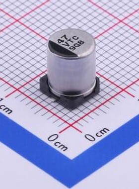 EEETC1V470XP 贴片型铝电解电容 47uF ±20% 35V SMD,D6.3xL7.7mm