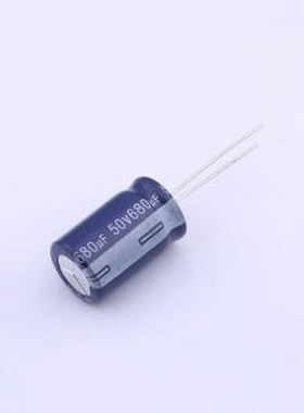 ERS1HM681W20OTG 直插铝电解电容 680uF ±20% 50V 插件,D12.5xL2