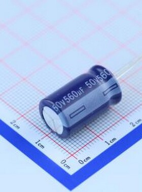 ERF1HM561W20OT 直插铝电解电容 560uF ±20% 50V 插件,D12.5xL20