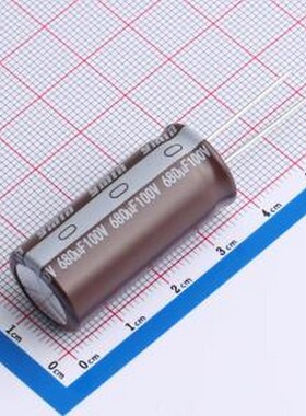 OLKI3552A681MF 直插铝电解电容 680uF ±20% 100V 插件,D16xL35.