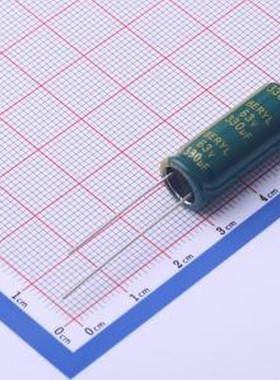 RC063M331LO10*25H-8A1C 直插铝电解电容 330uF ±20% 63V 插件,D