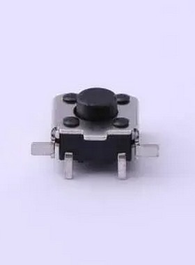 TS665TPZJ 轻触开关 6*6*5 贴片式侧按式支架250gf SMD,7.3x6.6mm