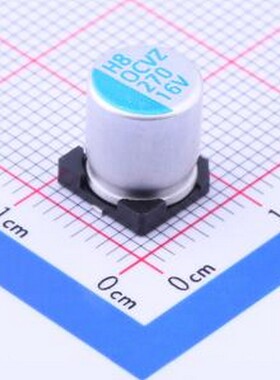 OVZ271M1CTR-0809 固态电容 270uF ±20% 16V SMD,8x12mm