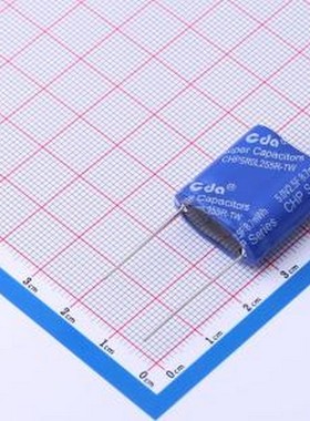 CHP5R0L255R-TW 超级电容器 2.5F 0%~+100% 5V 插件,10x20mm