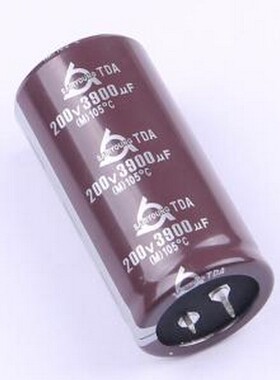 TDA200V3900M35*70 V 牛角型电解电容 3900uF ±20% 200V 插件,D3